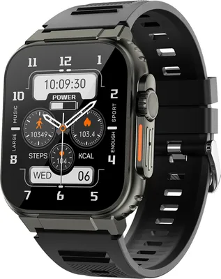 Zdjęcie produktu dla A70 1,96-calowy smartwatch IP68 Wodoodporny zegarek sportowy BT5.0 Inteligentny zegarek Fitness Tracker Wielofunkcyjny zegarek kompatybilny z Android4.4/iOS8.0
