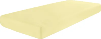 Produktbild von Dormisette by Wülfing - Elastic-Jersey-Spannbetttuch - Größe: 180-200/200-220 cm - Farbe: 603 vanille