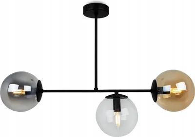 Produktbild von Moderne Hängelampe Glaskugeln Led Kronleuchter