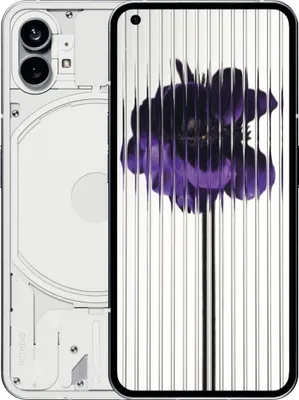 Produktbild von Nothing Phone 8GB RAM 256GB 655Zoll OLED Display 120Hz Weiß 50MP Doppelkamera HighEnd