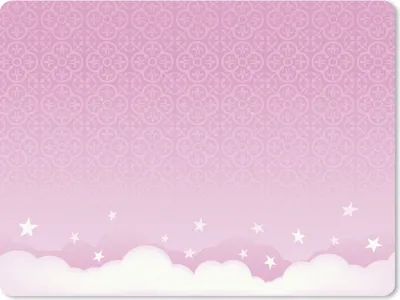 Produktbild von MuchoWow® Mauspad Mousepad Eine Illustration eines rosa Himmels über den Wolken 23x19 cm - Mousepads - Maus Mat - Pad - Mausunterlage - Schreibtischunterlage - Mauspad