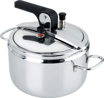 Immagine prodotto di Pentola a pressione Barazzoni 5 l argento, diametro 22 cm