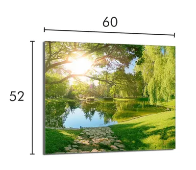 Obrázok produktu pre Ochranný sklenený plech na sporák 60x52 Zobraziť
