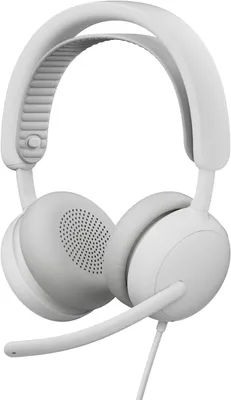 Produktbild von Logitech Zone Wired 2 Headset mit adaptiver Hybrid-ANC, Geräuschunterdrückung, 40mm Treiber, USB-C mit USB-A Adapter, KI-Mikrofone, Büro & Homeoffice