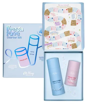Immagine prodotto di Oh Flossy Kit di base per la cura della pelle Fresh Face - Set per la cura dei bambini