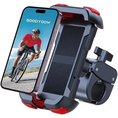 Image de Support universel pour téléphone de vélo et de moto, avec rotation à 360°