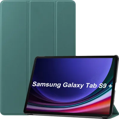 Produktbild von Hülle für Samsung Tab S9+ Plus 2023 SM-X810 SM-X816B SM-X818U 12.4 Zoll Smart Cover Etui mit Standfunktion und Auto Sleep/Wake Funktion