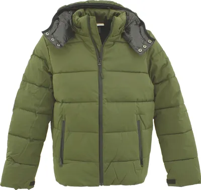 Produktbild von 28140 S. Oliver, ,  Herren Winterjacke Parka Steppjacke Anorak, warm wattierte Steppjacke, olive, XL