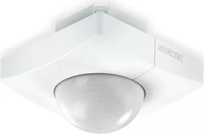Image de Steinel Détecteur de mouvement passif à infrarouge, encastré, IP20, 360° Portée max : 23 x 6 m (138 m²) 033804