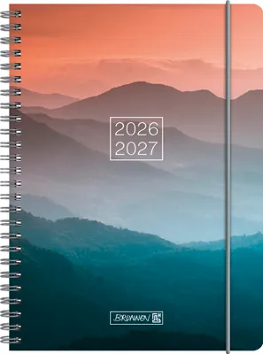 Obrázok produktu pre Školský kalendár 2026/2027 „Misty Sunset“ | A5, plast
