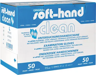 Produktbild von Dönges Untersuchungshandschuhe, steril, Größe L