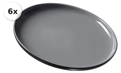 Produktbild von Dessertteller / Frühstücksteller 19cm 6er Set Jasper schwarz