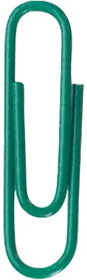 Produktbild von Alco Briefklammer Metall kunststoffüberz 26mm dunkelgrün 1000 Stück