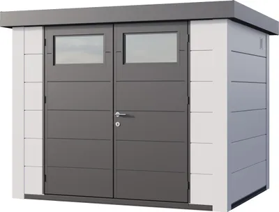 Produktbild von Telluria Metallgerätehaus Classico 2721-weiß/weiß