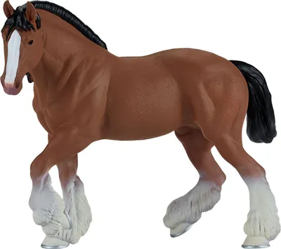Produktbild von Mojo Horse World braunes Clydesdale-Pferd – 381084