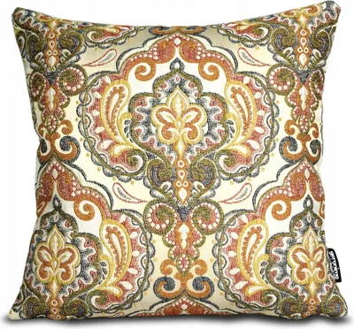 Produktbild von Geronimo | Dekokissen - Bunt - 45x45 cm - Boho-Stil - Maschinenwaschbar - Abnehmbarer Bezug