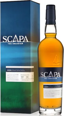 Produktbild von Scapa The Orcadian Skiren Single Malt Scotch Whisky in Geschenkpackung | 40 % vol | 0,7 l