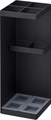 Produktbild von Famanu Parasolhalter aus Stahl - Schwarz, für bis zu 4 Schirme