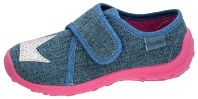 Produktbild von Fischer Markenschuh Kinder-Klett-Hausschuh