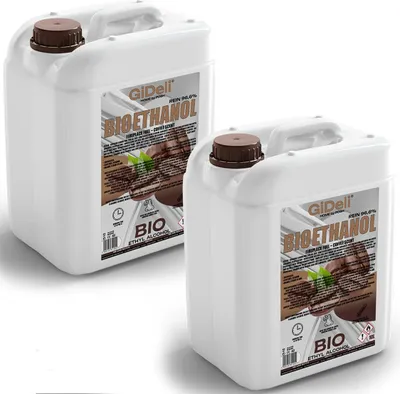 Immagine prodotto di Bioetanolo profumato al caffè 96,6% 20L per caminetti universali senza fumo e senza fuliggine GiDeli