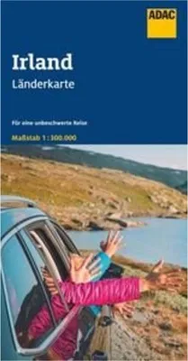 Produktbild von ADAC LänderKarte Irland 1:300 000
