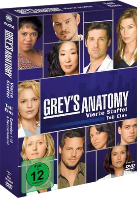 Produktbild von Grey's Anatomy: Die jungen Ärzte - Vierte Staffel, Teil Eins (3 DVDs)