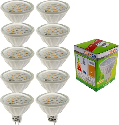 Produktbild von 5er Pack 6 Watt LED Leuchtmittel GU5.3 MR16 12 Volt dimmbar