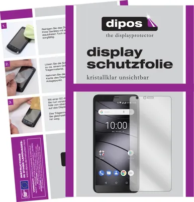 Produktbild von 6x Schutzfolie für Gigaset GS100 klar Displayschutzfolie Folie Display Schutz