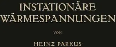 Obrázok produktu pre Instationäre Wärmespannungen
