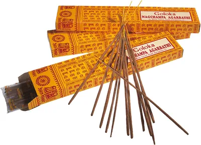 Produktbild von Goloka Nag Champa Räucherstäbchen, 15 g