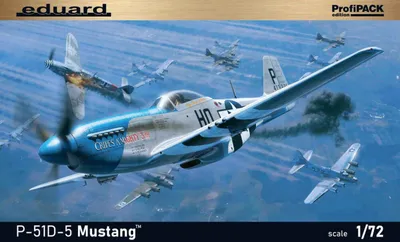 Productafbeelding van P-51D-5 Mustang, EDUARD-PROFIPACK / 1:72