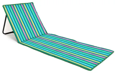 Imagen del producto de Esterilla de playa plegable con respaldo ajustable