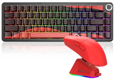 Obrázok produktu pre Herná klávesnica s myšou, magnetické spínače, 8000 Hz, pripojenie cez BT/2.4G/USB-C