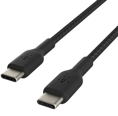 Zdjęcie produktu dla Belkin CAB004BT1MBK, 1 m, USB C, USB C, Czarny