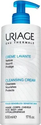 Image de Uriage Crème nettoyante nourrissante et protectrice 500 ml