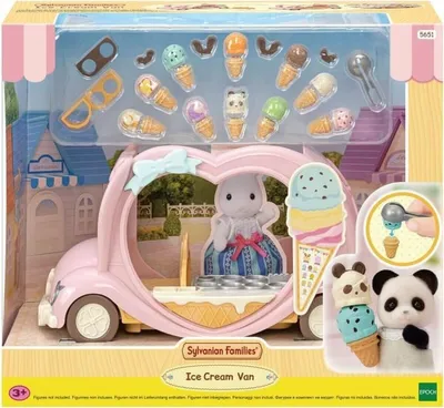 Produktbild von Puppe Sylvanian Families Ice Cream Van Actionfiguren