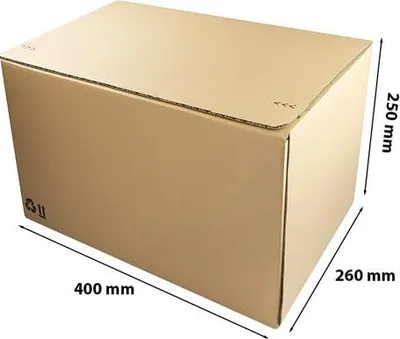 Obrázek produktu pro Karton s výsekem 400 x 260 x 250 mm Automatický F703