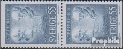 Produktbild von Briefmarken Schweden 1970 Mi 698Do/Du senkrechtes Paar postfrisch Nobelpreisträger