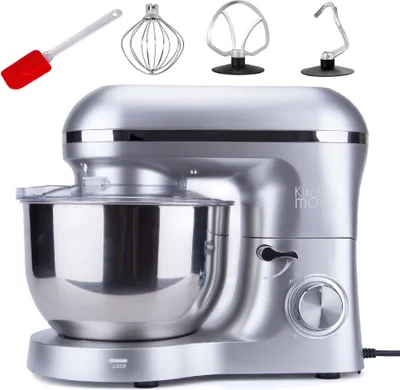 Produktbild von Multifunktions-gebäckroboter 5,5 l 1500 w grau Kitchen move BAT-1518-N