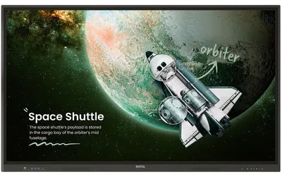Immagine prodotto di BenQ RE7504A Display Touch UHD 4K 75" IPS Android 14 40 Punti Touch 18/7 HDMI/DP/USB-C/LAN 8GB/64GB