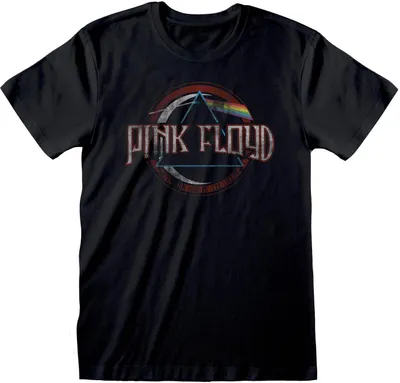 Produktbild von Pink Floyd - "Dark Side Of The Moon" T-Shirt für Herren/Damen Uni HE702 (S) (Schwarz)