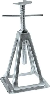 Produktbild von Unterstellböcke, Aluminiumguss, Verstellbar 29-44 cm, Max. Last 1000 kg pro Stütze
