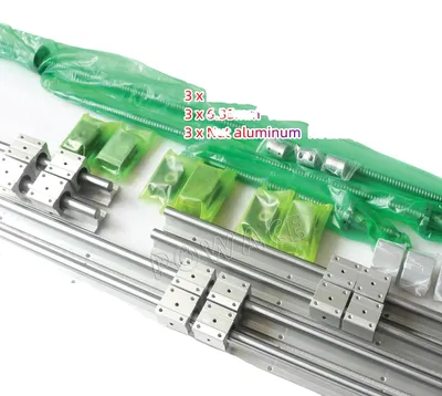 Image de Rails linéaires, construction en acier, compatibilité polyvalente, 300 1000 1300 mm