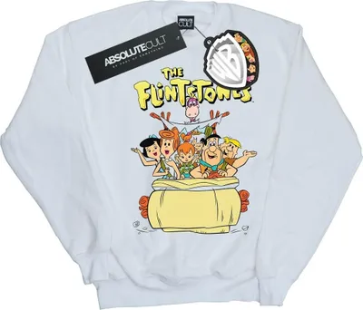 Produktbild von The Flintstones - "The The Ride" Sweatshirt für Herren BI23627 (4XL) (Weiß)