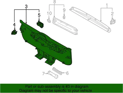 Produktbild von VOLVO XC60 II Gepäckraumklappe OE 31426892