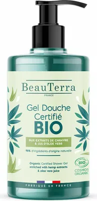 Image de Gel douche Beauterra Bio 750 ml