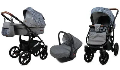 Immagine prodotto di BabyLux® Optimal | Set Kocárek 3v1 | Kocárek Combi | Sada kocárku | Bug