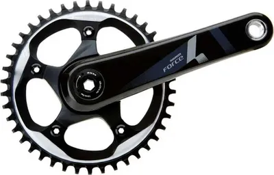 Produktbild von Sram Force 1 Bb30 130 Bcd Kurbelgarnitur Schwarz 175 mm / 52t Schwarz 175 mm