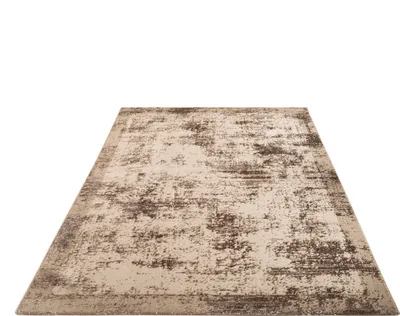 Produktbild von Teppich Wohnzimmer Schlafzimmer Kurzflor Vintage Orientalisch Abstraktes Muster beige Grösse 240x340 cm