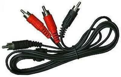 Produktbild von Cinch-Verbindung 0,5m Stereo Stecker/Stecker